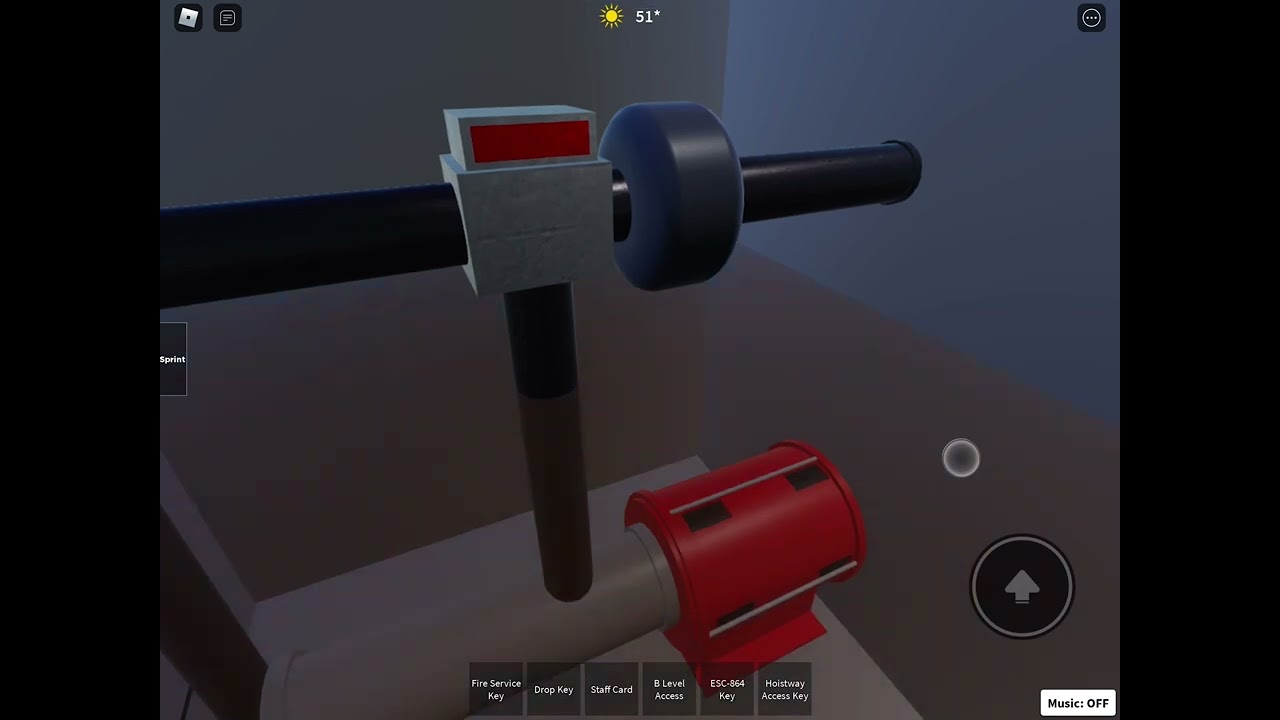 Roblox - EPIC MOTOR! TABT Hydraulic Elevator at TABT Elevators Office