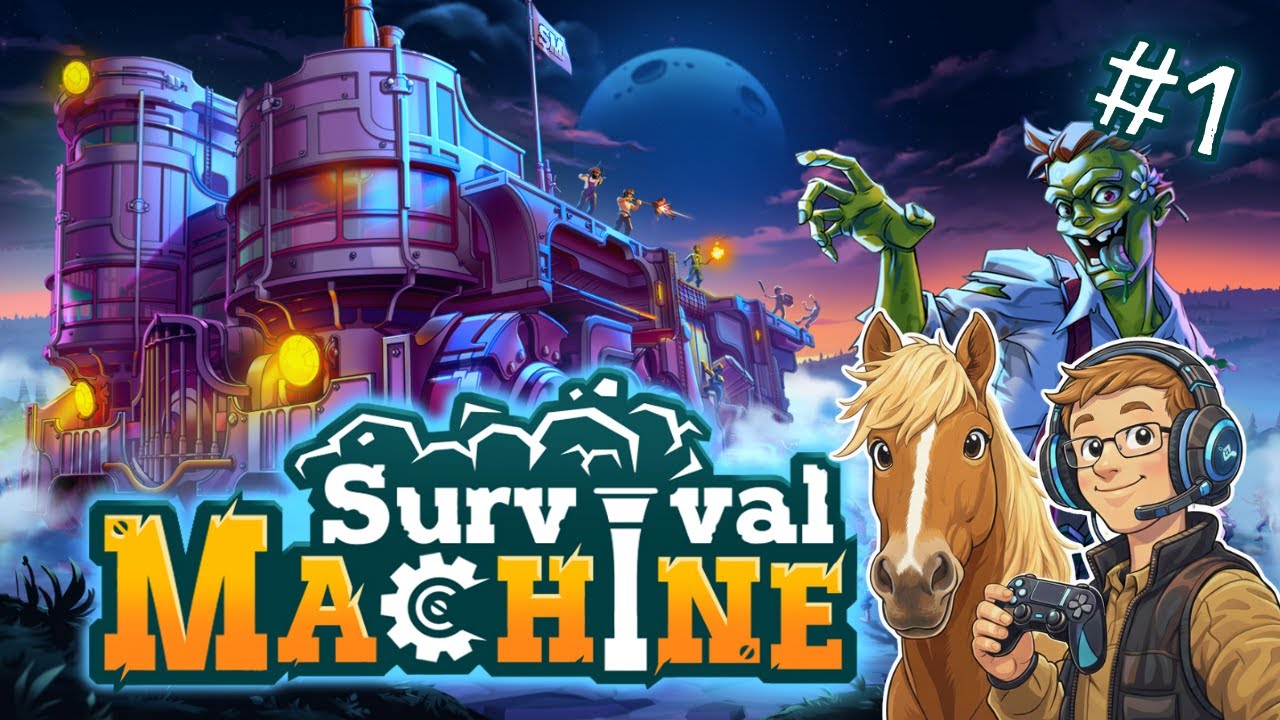 Survival Machine #1 [FR] COOP. Construire une base mobile et survivre à des vagues de zombies.