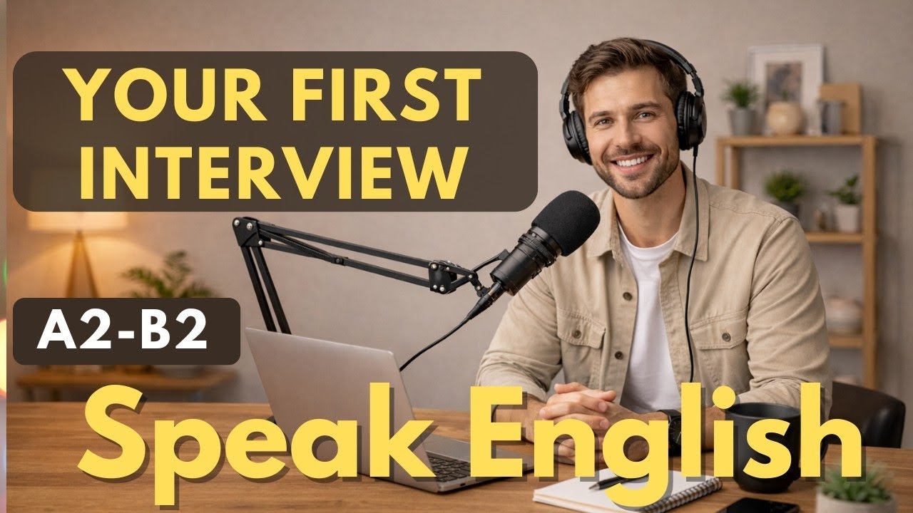 My First Interview: I Was So Scared (But I Did It) #englishlistening 