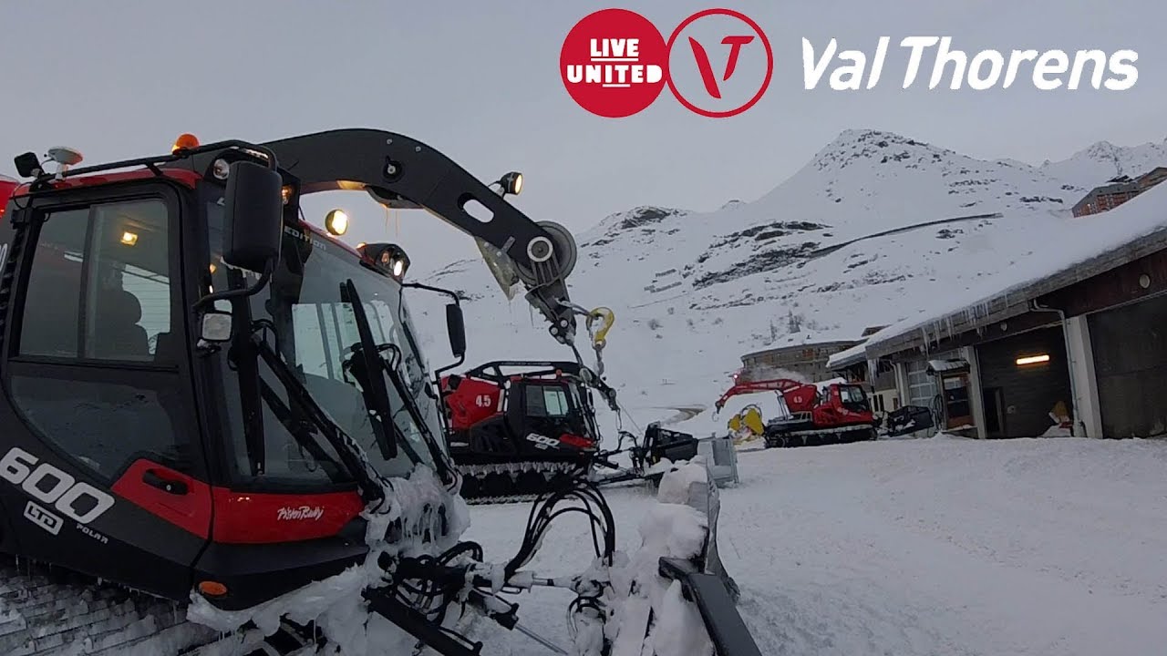 ❄ Damage Pistenbully 600 LTD - Val Thorens ❄