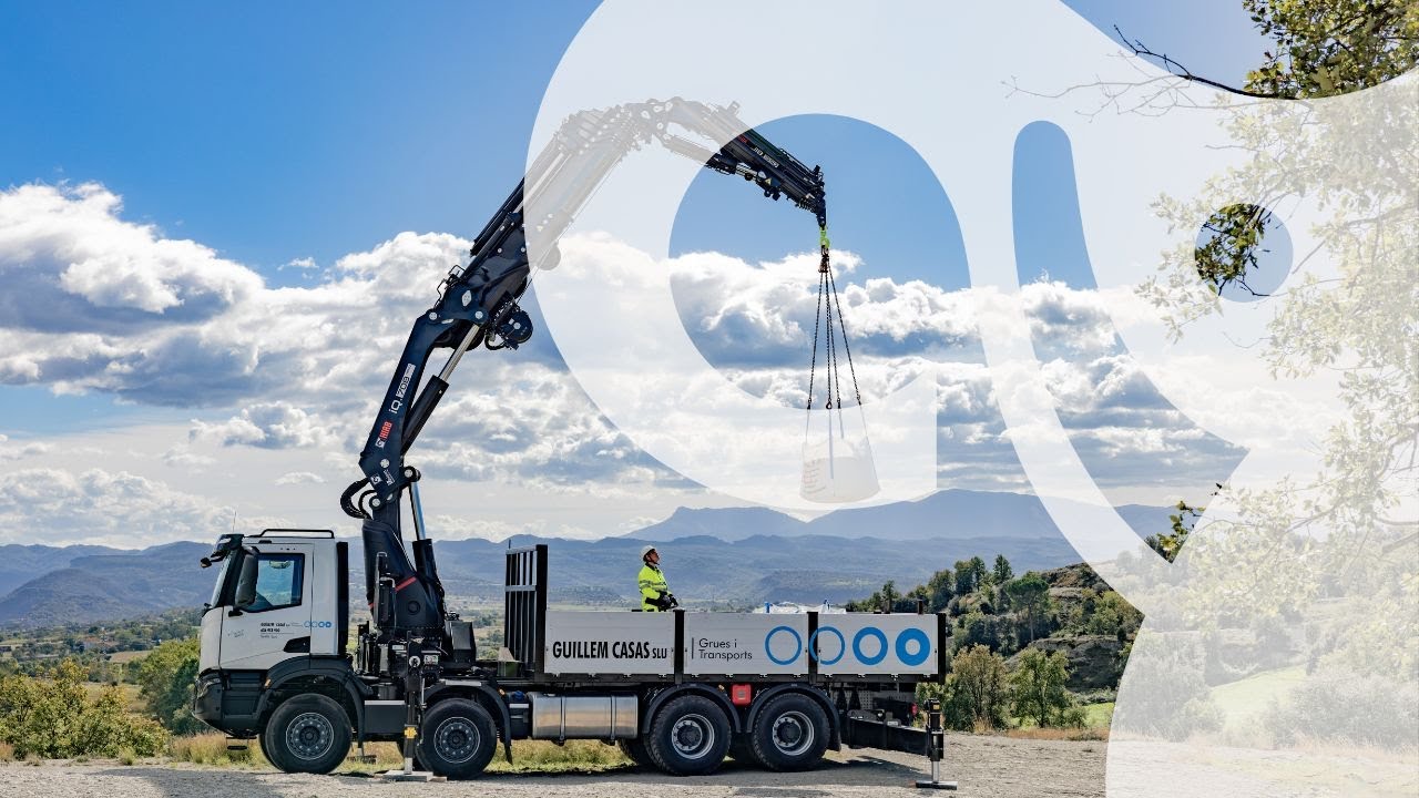 HIAB iQ.708 HIPRO - Heavy duty lifting performance in a lightweight package
