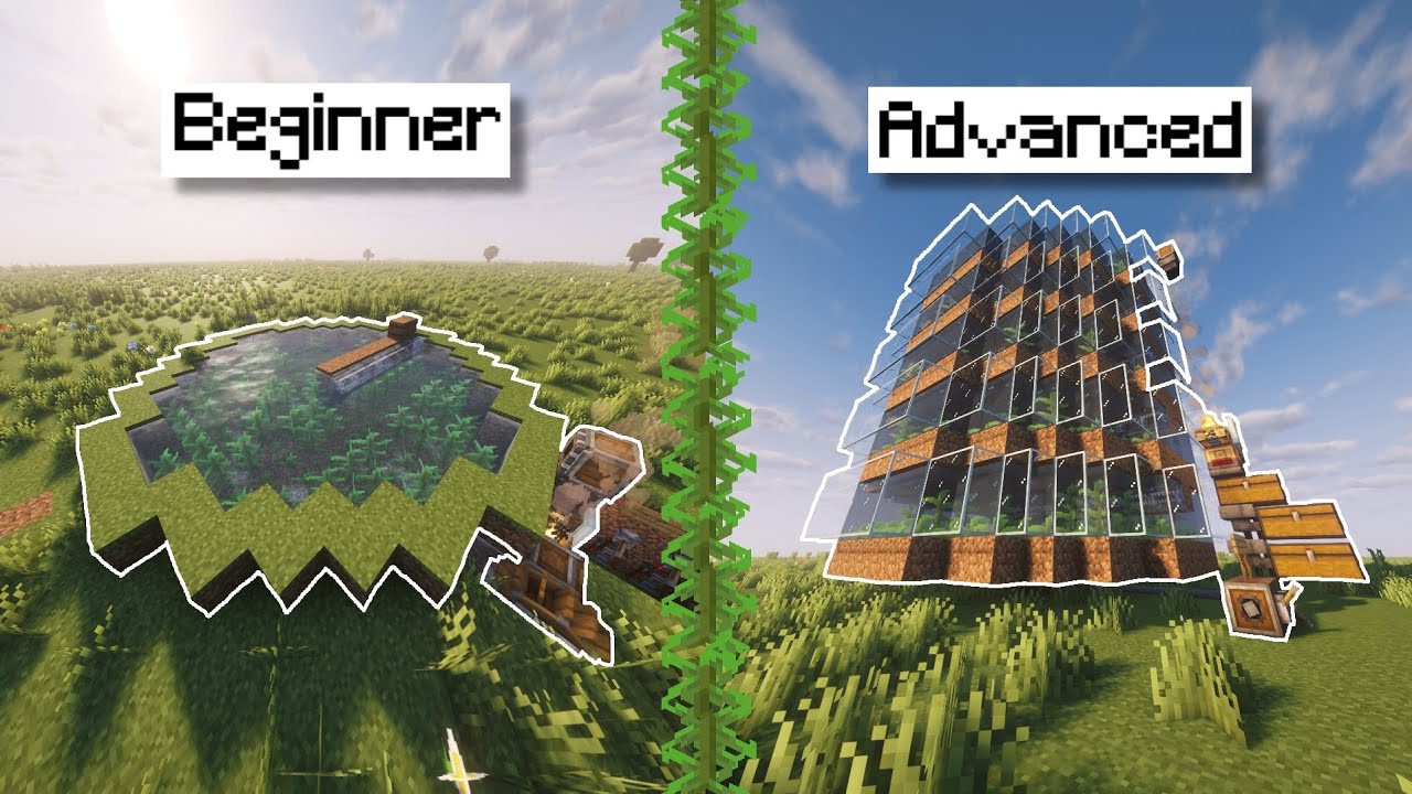 Wanna have INFINITE Mechanical Belts? Beginner vs Advanced Dried Kelp Farm for the Create Mod