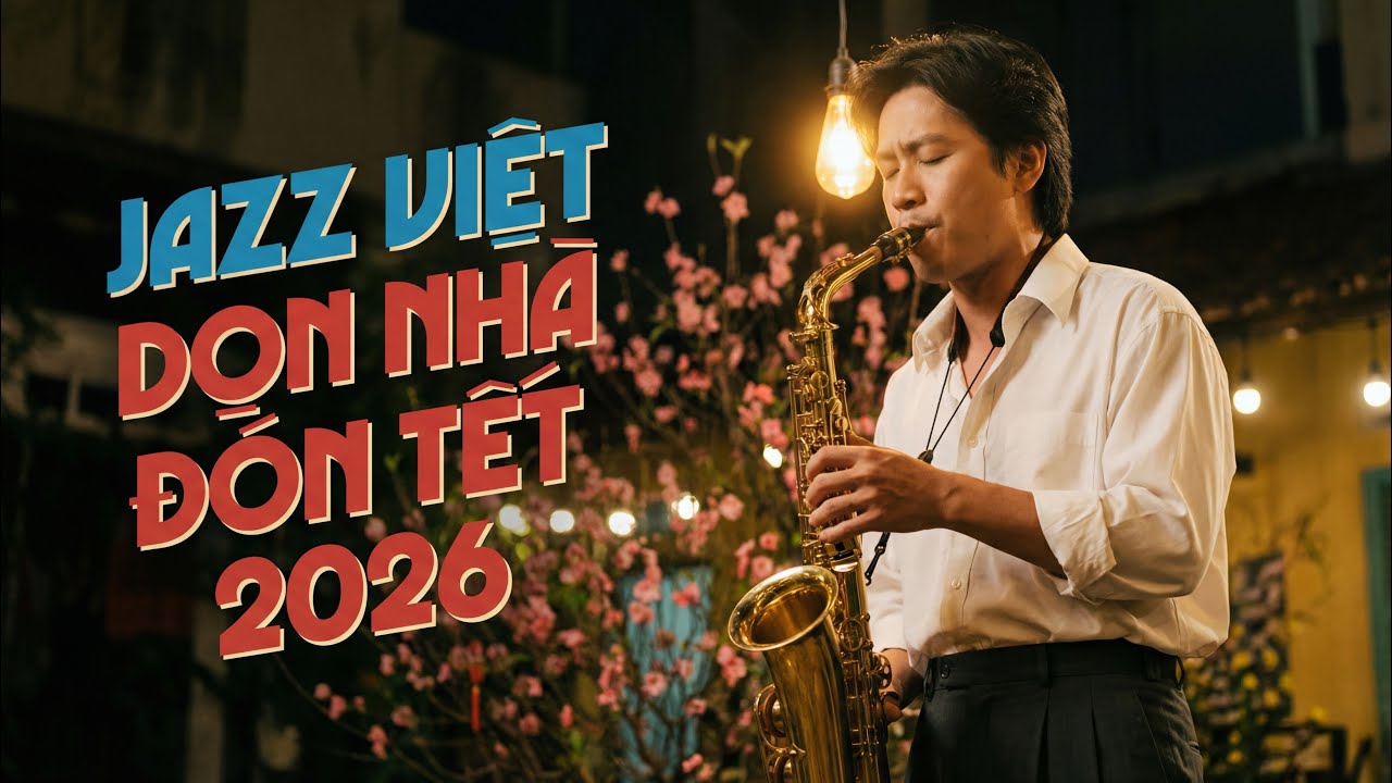 Jazz Việt Tết I 2 Tiếng Dọn Nhà Đón Tết Bính Ngọ I Jazz Xuân Chill