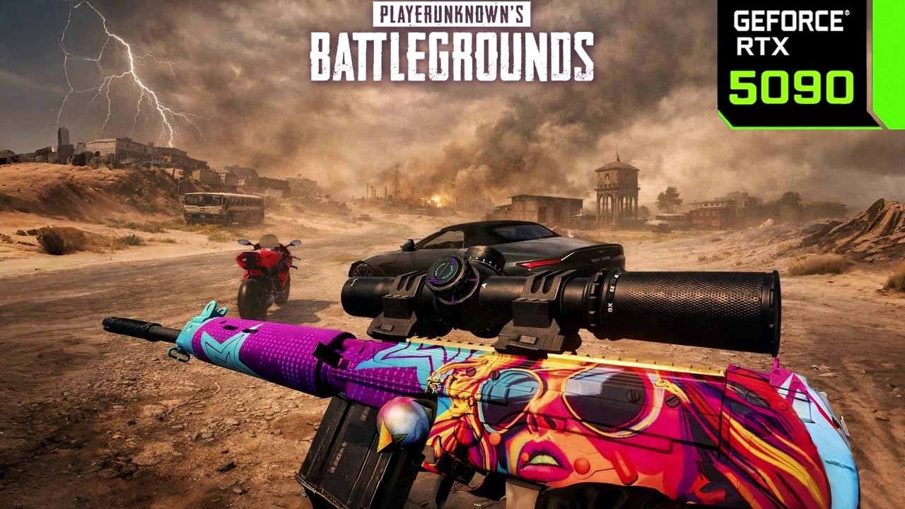 PUBG PC: RTX - 5090 | 32GB RAM - MIRAMAR GAMEPLAY 😱 | SQUAD TPP - 4K ULTRA GRAPHICS | PUBG 2026