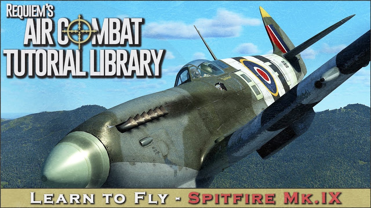 Научитесь летать на Spitfire MK.IX