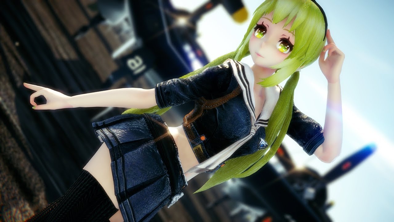 【MMD】嘘とぬいぐるみ/A Lie and a Stuffed Rabbit【TDA Babydoll Gumi】