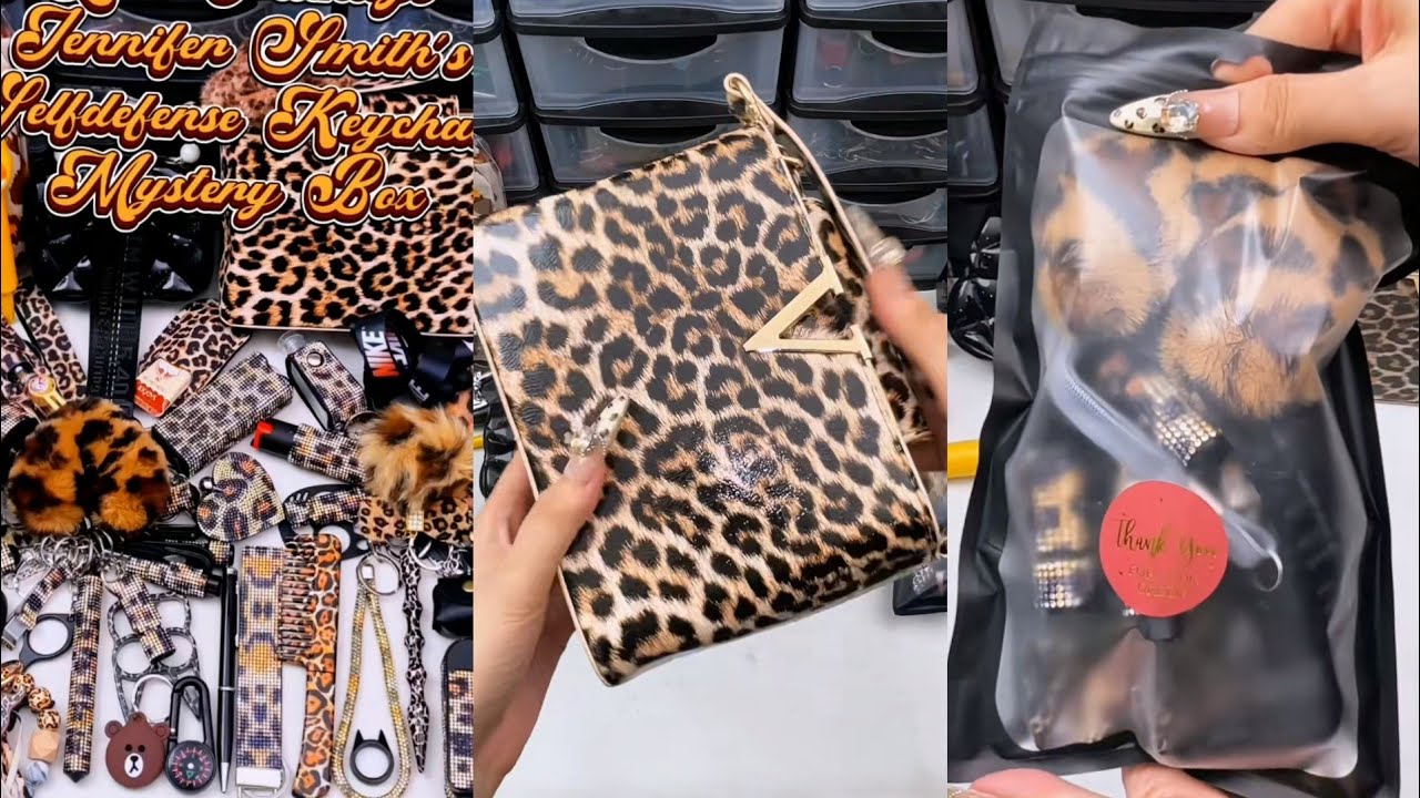 All🐆Huge 40 scoop order packing| Satisfying ASMR| Selfdefense & Cutebag| Enjoy💋
