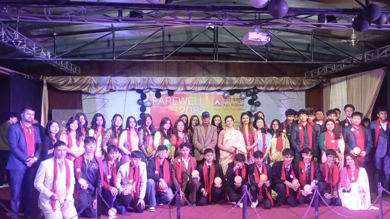 Api schools  Farewell2082/11/9