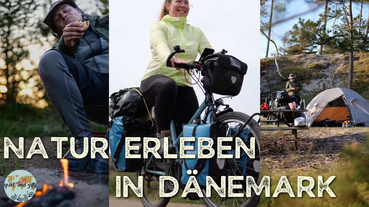 Radreisen leicht gemacht dank Dänemarks Shelter | Lagerfeuer und Zelten im Naturpark