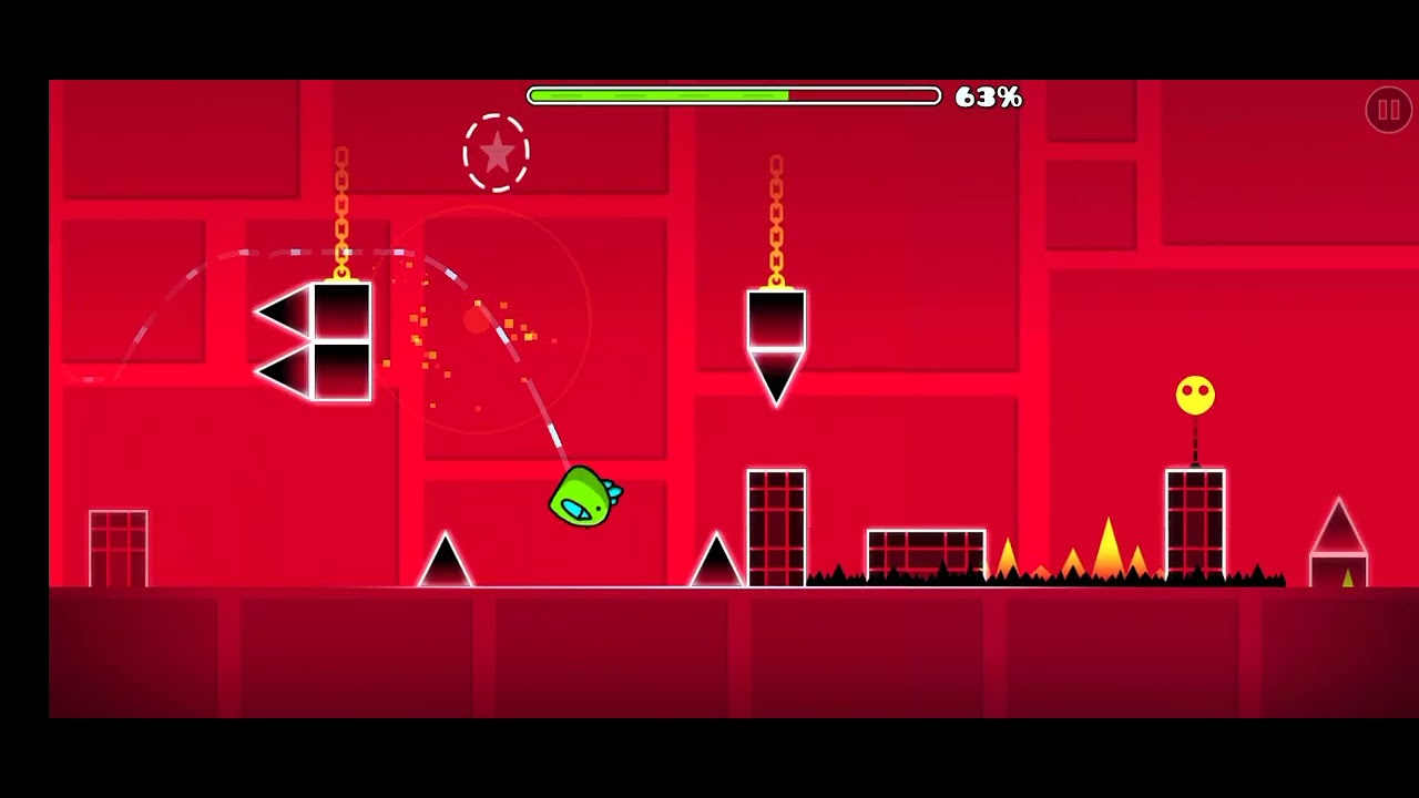 Geometri Dash прохождение уровня Dry Out на три манетки