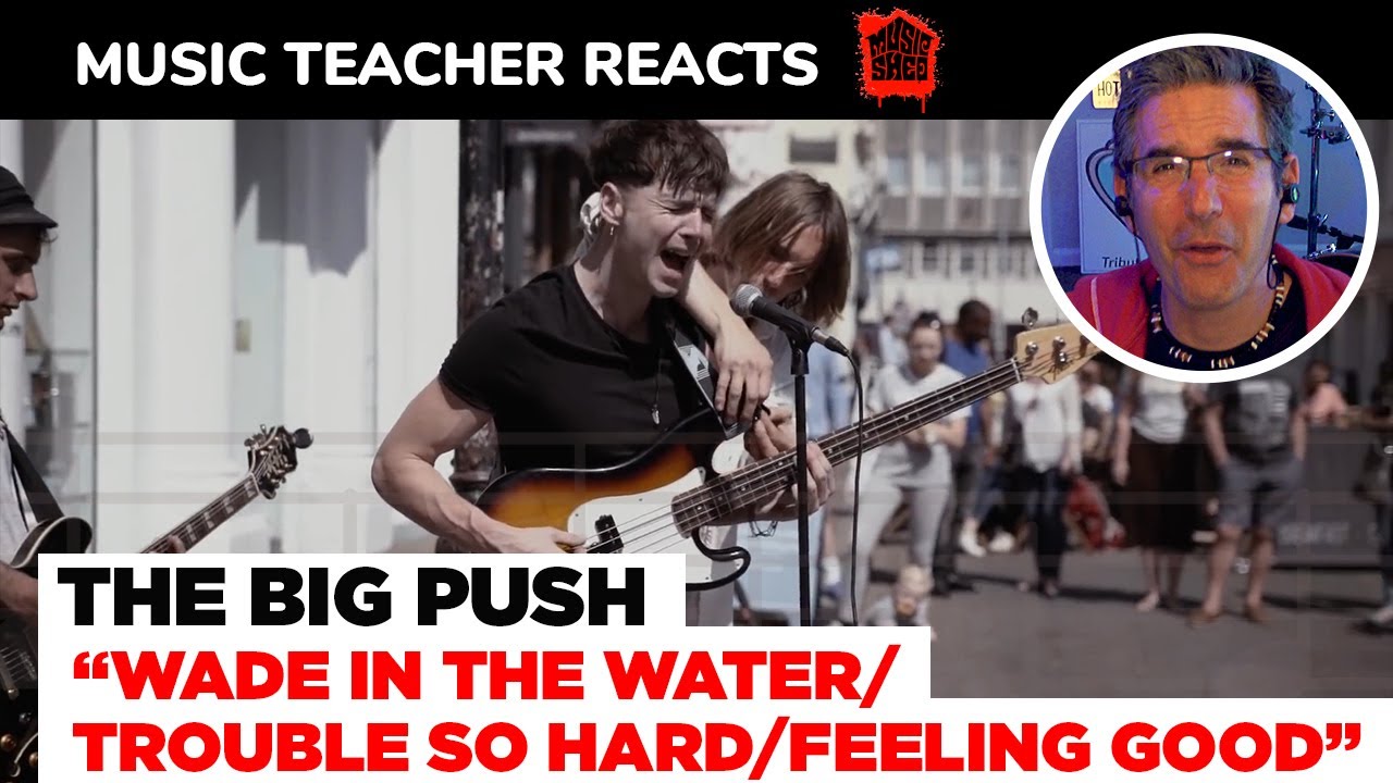 Music Teacher REACTS TO The Big Push 