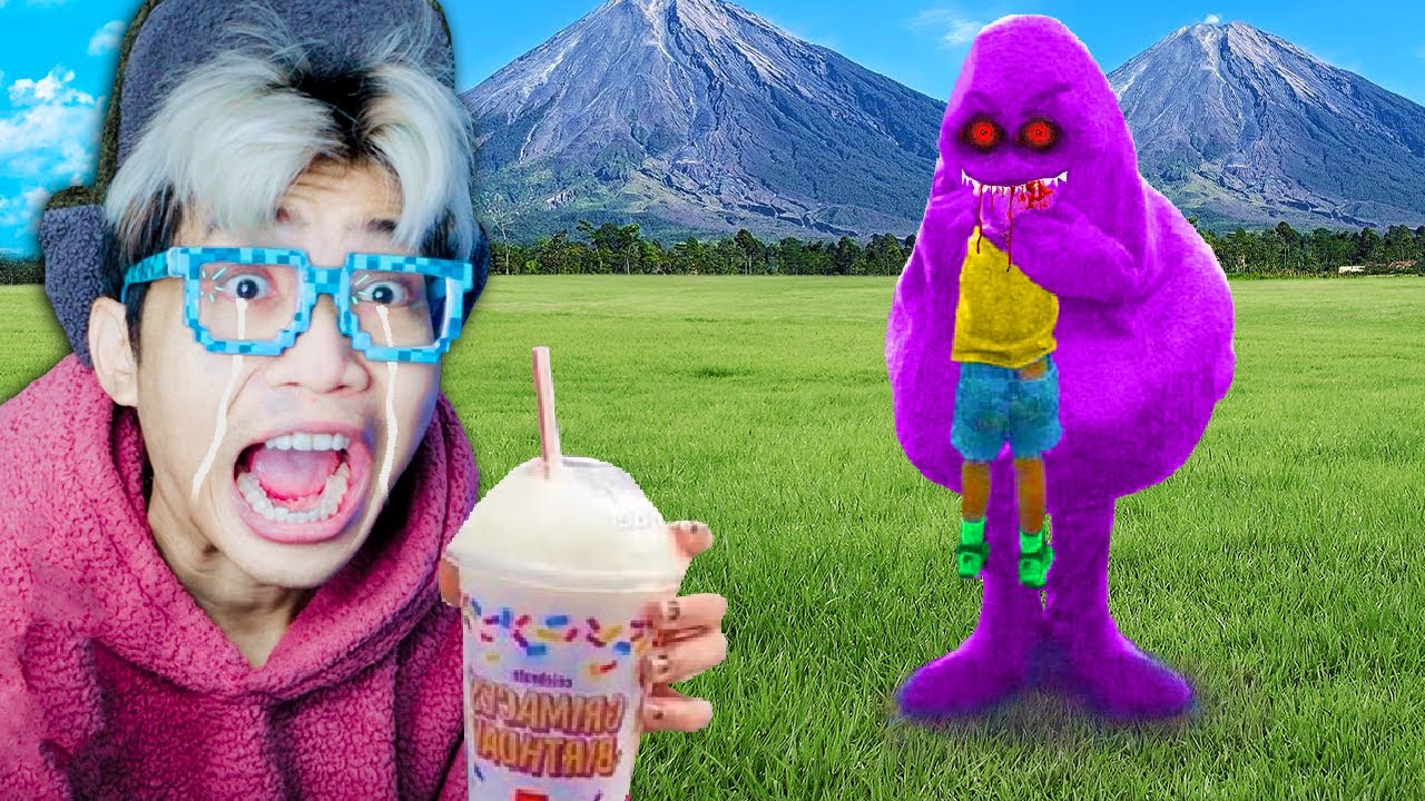 JANGAN PERNAH KALIAN MINUM GRIMACE SHAKE...  (TOLONG)