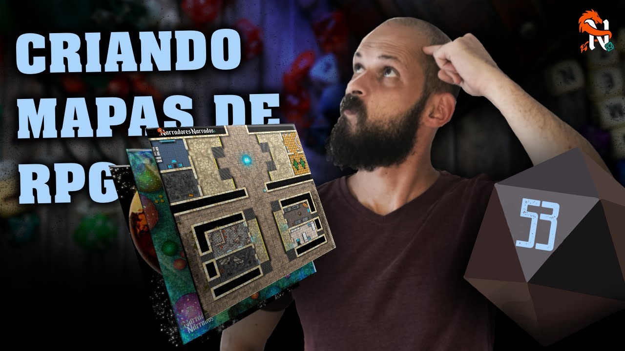 Como criar mapas de combate para o RPG? - Narradores Narrados -  Ep. 53