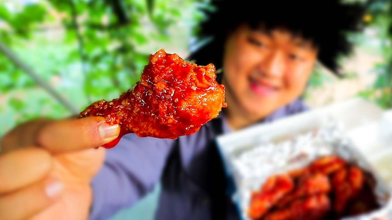[도깨비] 최후의 양념치킨 먹방