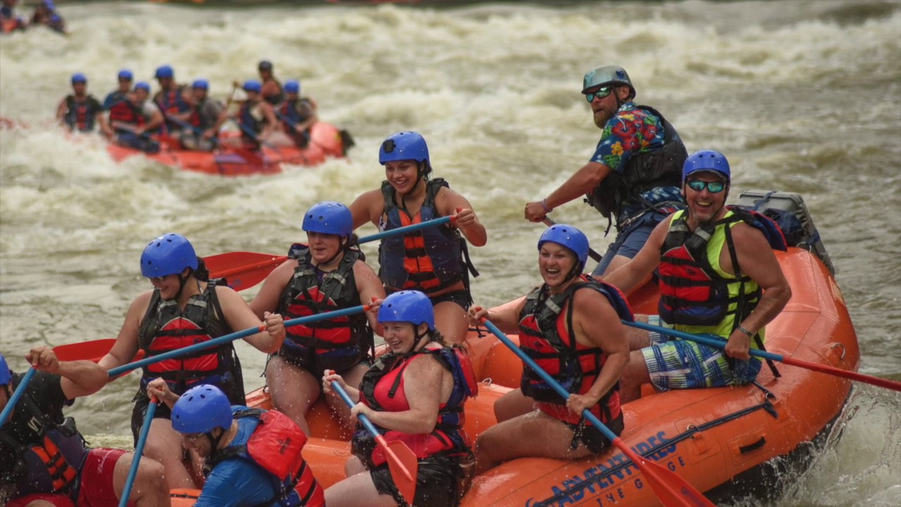 Spring New River Rafting