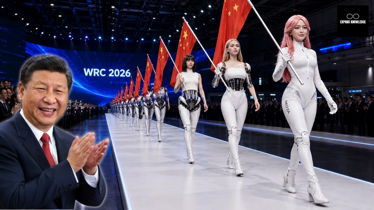 Роботы с WRC 2026 в Китае настолько похожи на людей, что это по-настоящему пугает