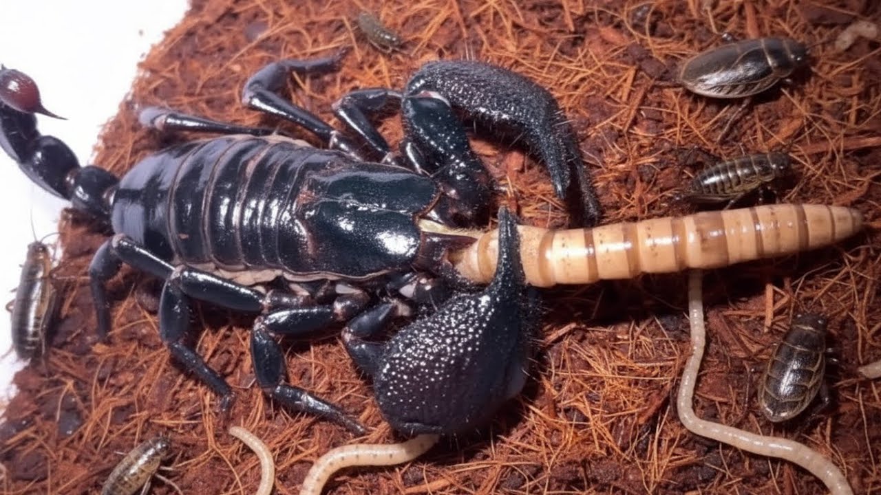 Emperor Scorpion Hunt 😱