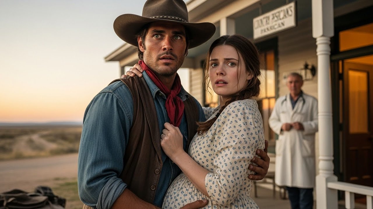 She Was Pregnant And Kicked By Her Husband, The Cowboy Got Her To The Doctor Just In Time