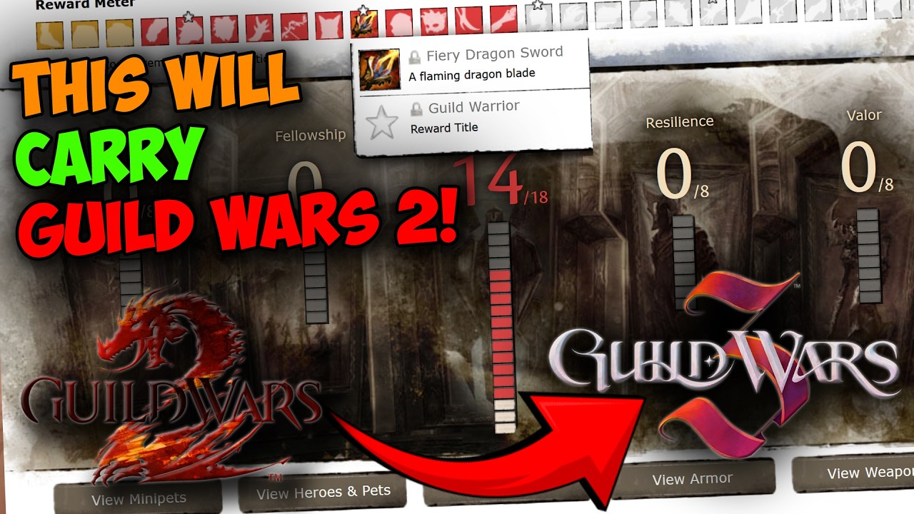 Награды для игроков Guild Wars 2 в Guild Wars 3! Размышления о Зале монументов