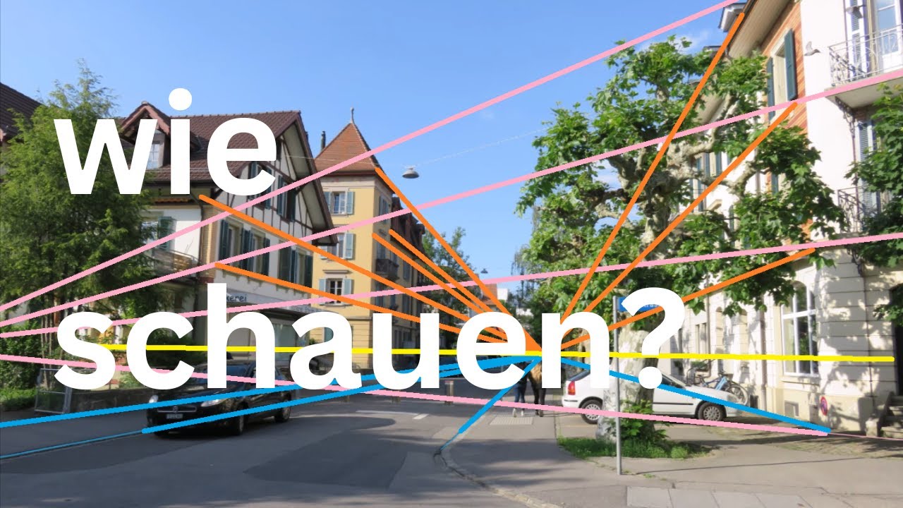 Perspektive für Urban Sketching - auf diese 3 Dinge schauen genügt!