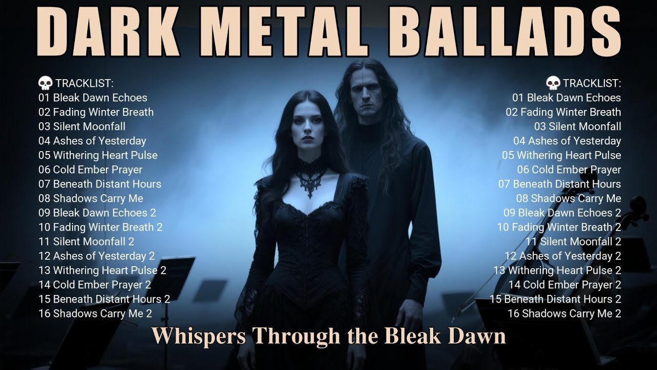 Dark Metal Ballads &ndash; Whispers Through the Bleak Dawn | Gothic &bull; Melancholic &bull; Symphonic