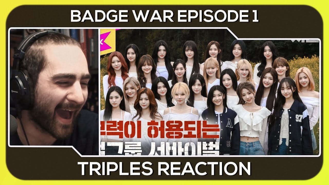 REACTION | tripleS BADGE WAR 3 : No Badge No Power | Ep.1