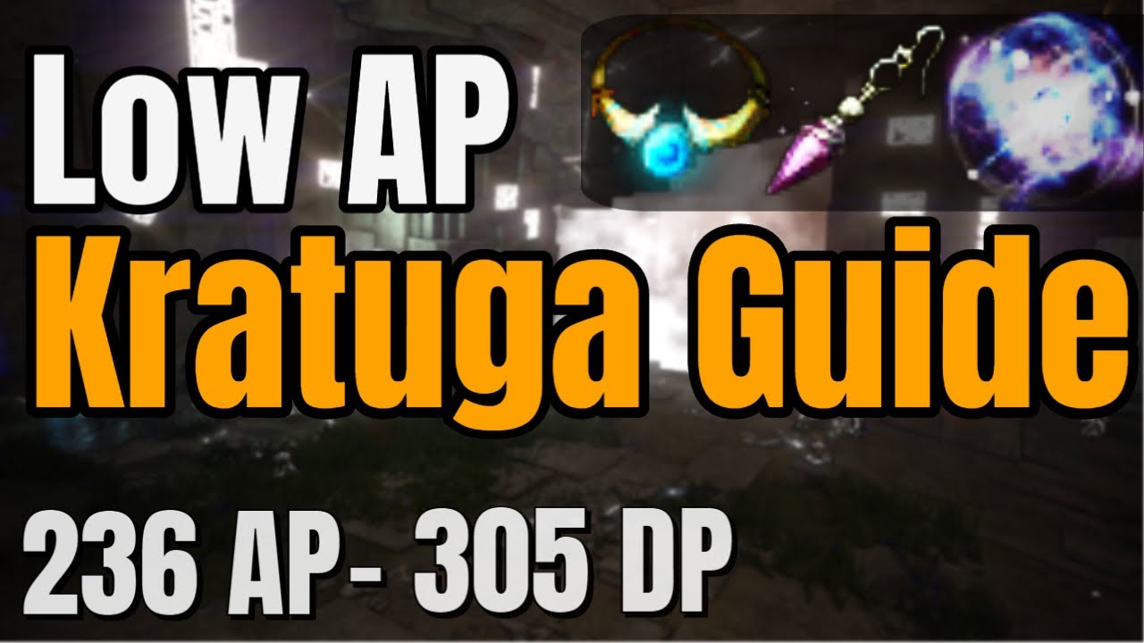 BDO Low AP Kratuga Guide - Make 100m/hr+ at 236AP