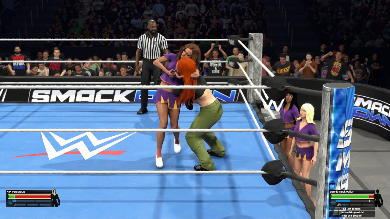Kim Possible Vs Bonnie Rockwaller WWE 2K26