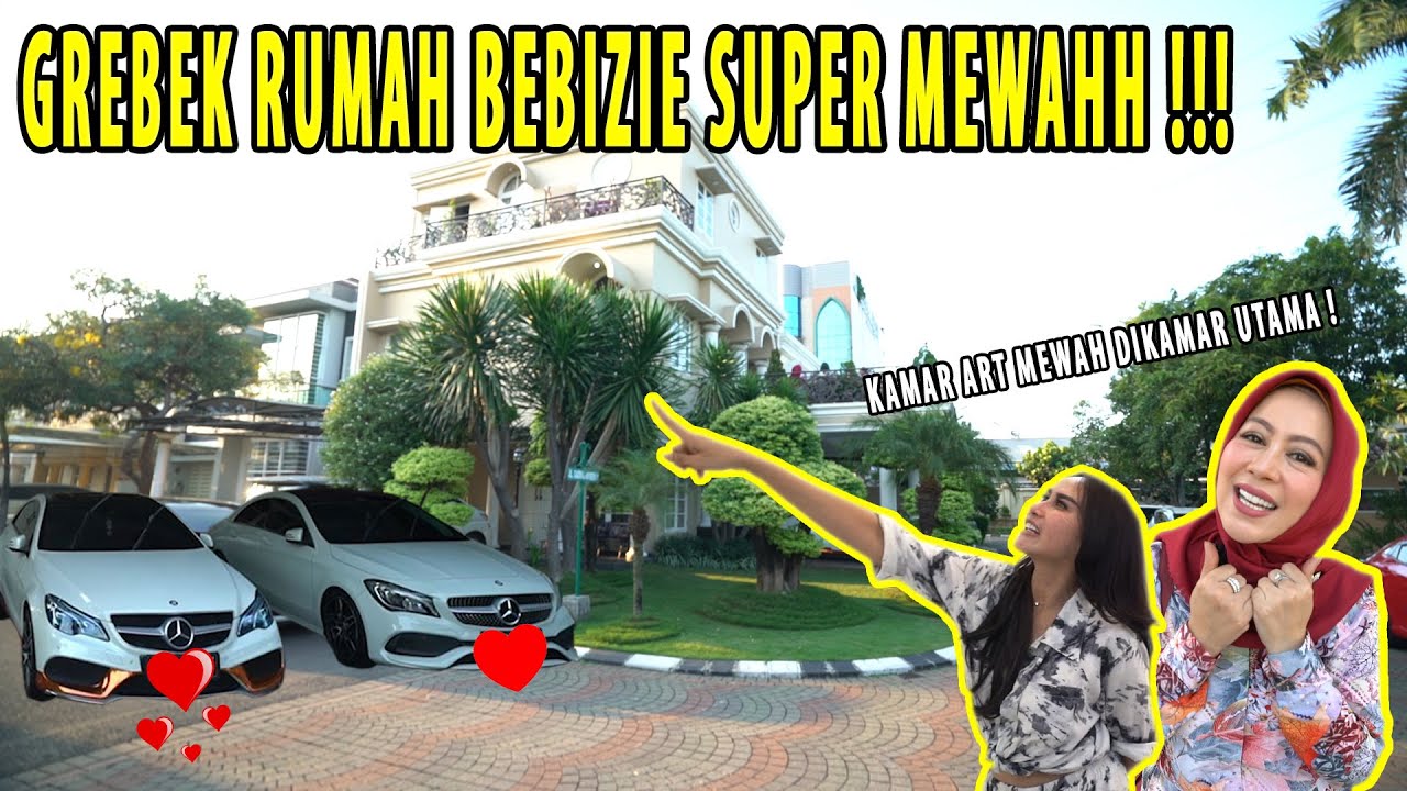 GREBEK RUMAH ARTIS DANGDUT SUPER MEWAH, KAMAR PEMBANTU DI DEPAN !!!