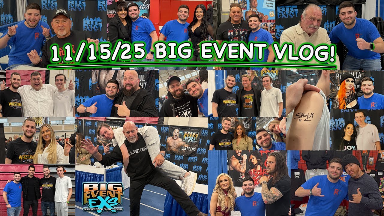 ВСТРЕЧА С ГОЛДБЕРГОМ, KILLER KROSS, THE BIG SHOW И ДРУГИМИ! &mdash; The Big Event NY 15.11.25 VLOG
