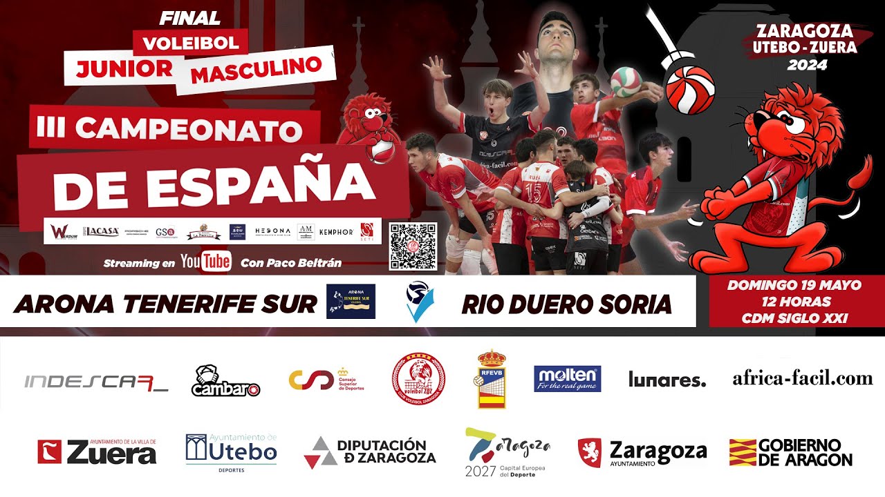 ARONA TENERIFE SUR - CDV RÍO DUERO SORIA - FINAL JUNIOR 2024