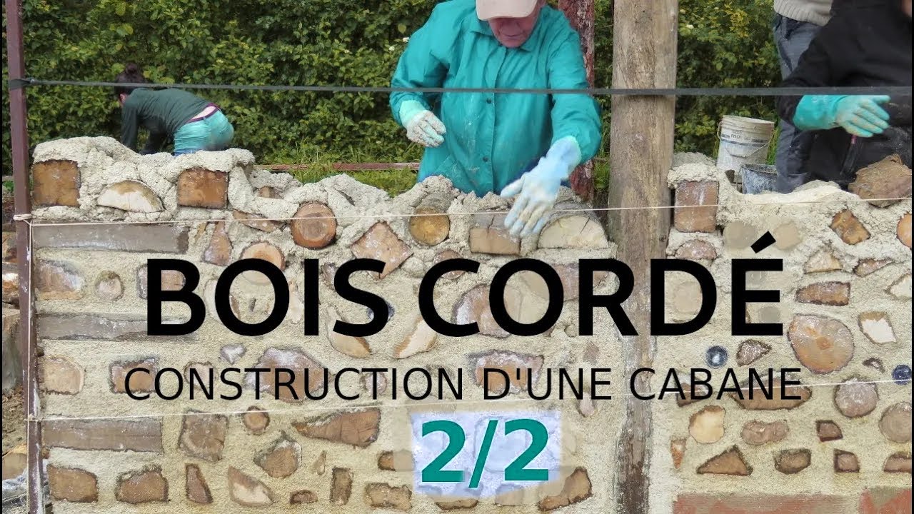 Construction Créative en 'Bois cordé' (2/2) Cordwood