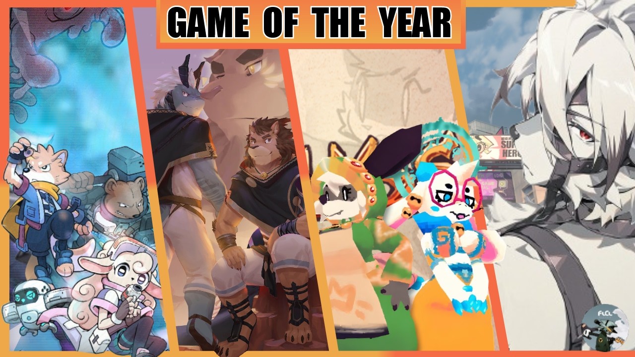 The Best Furry Games of 2024 - Fuuri's Game of The Year #furry #gaming