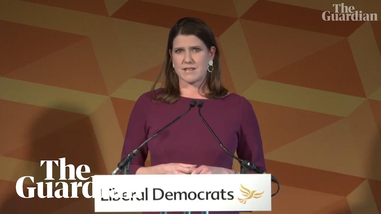 'Devastated': Jo Swinson apologises to Lib Dems for election failure