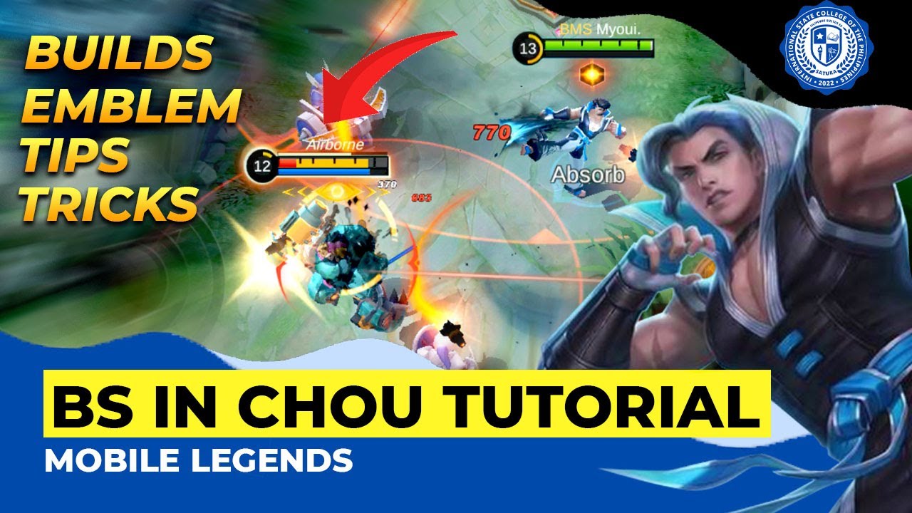 Chou TUTORIAL 2022- PRO GUIDE +BUILD- MLBB