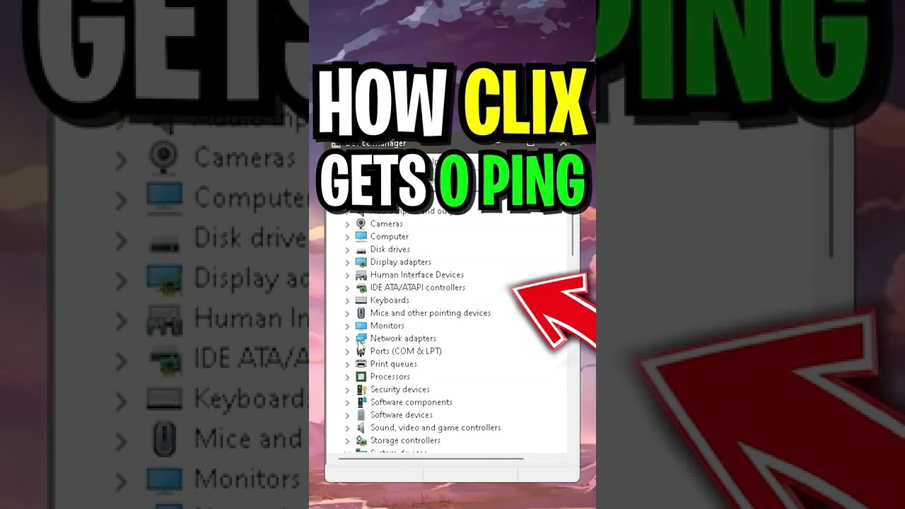 How Fortnite Pros Get 0 Ping! 📶🤯