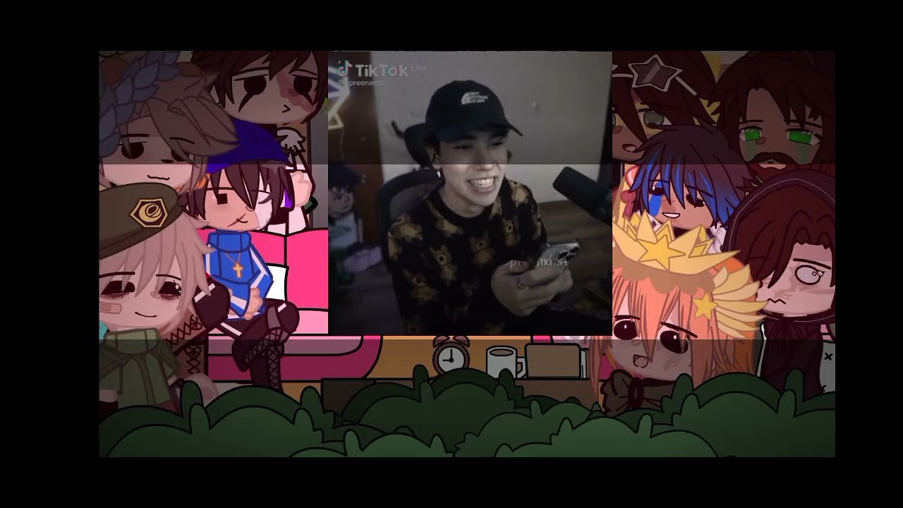 Karmaland V reacciona a Spreen y Veggeta (Avance & Español y English)Reaction! (1/3)