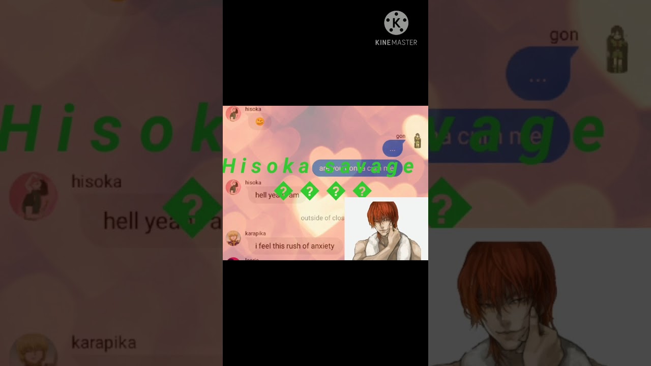 7 minutes in heaven//pt.2 of hisoka ignore gon and Killua//HxH text