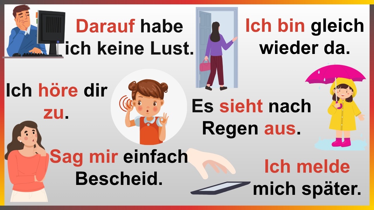 150 Essential German Phrases for Real Life Situations| A2&ndash;B1 Listening Practice