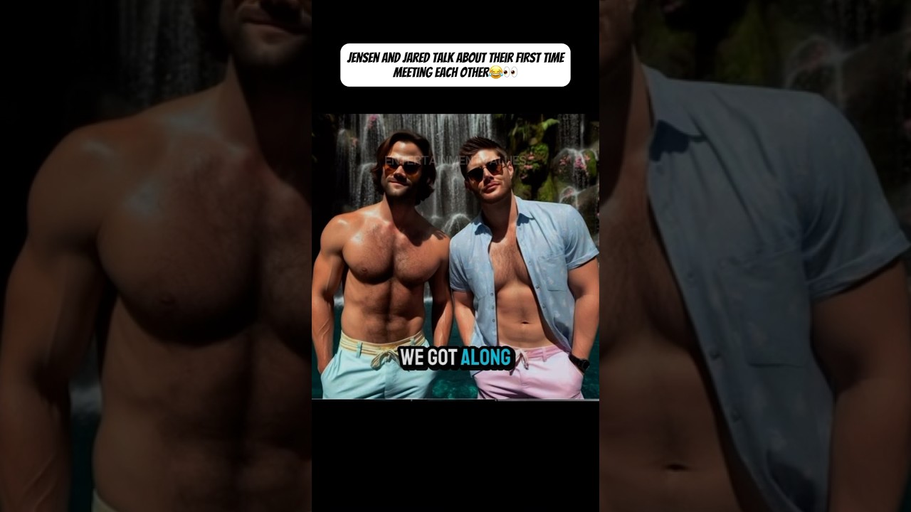 Jensen Ackles And Jared Talk About Their First Time Meeting Each Other😂😏 #shorts #jensenackles