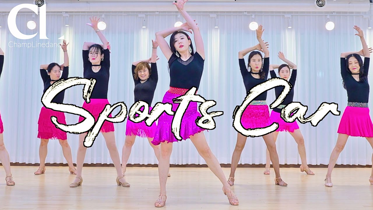 [수요중고급] Sports Car Linedance | 스포츠 카 라인댄스 | 고급라인댄스 | Inter/AdCha Cha | 챔프라인댄스 | 선릉역7번 010 8833 4921