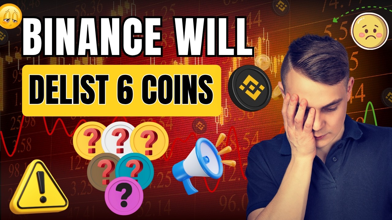 🚨 Binance Will Delist 6 Coins in April - Delisting Coins on Binance - Binance News Today in Hindi