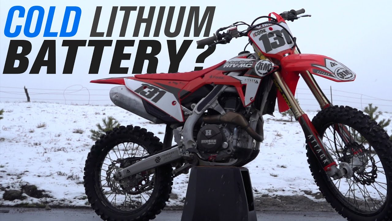 Lithium Battery Cold Weather Starting Tips For Motorcycles, ATV's, & UTV's
