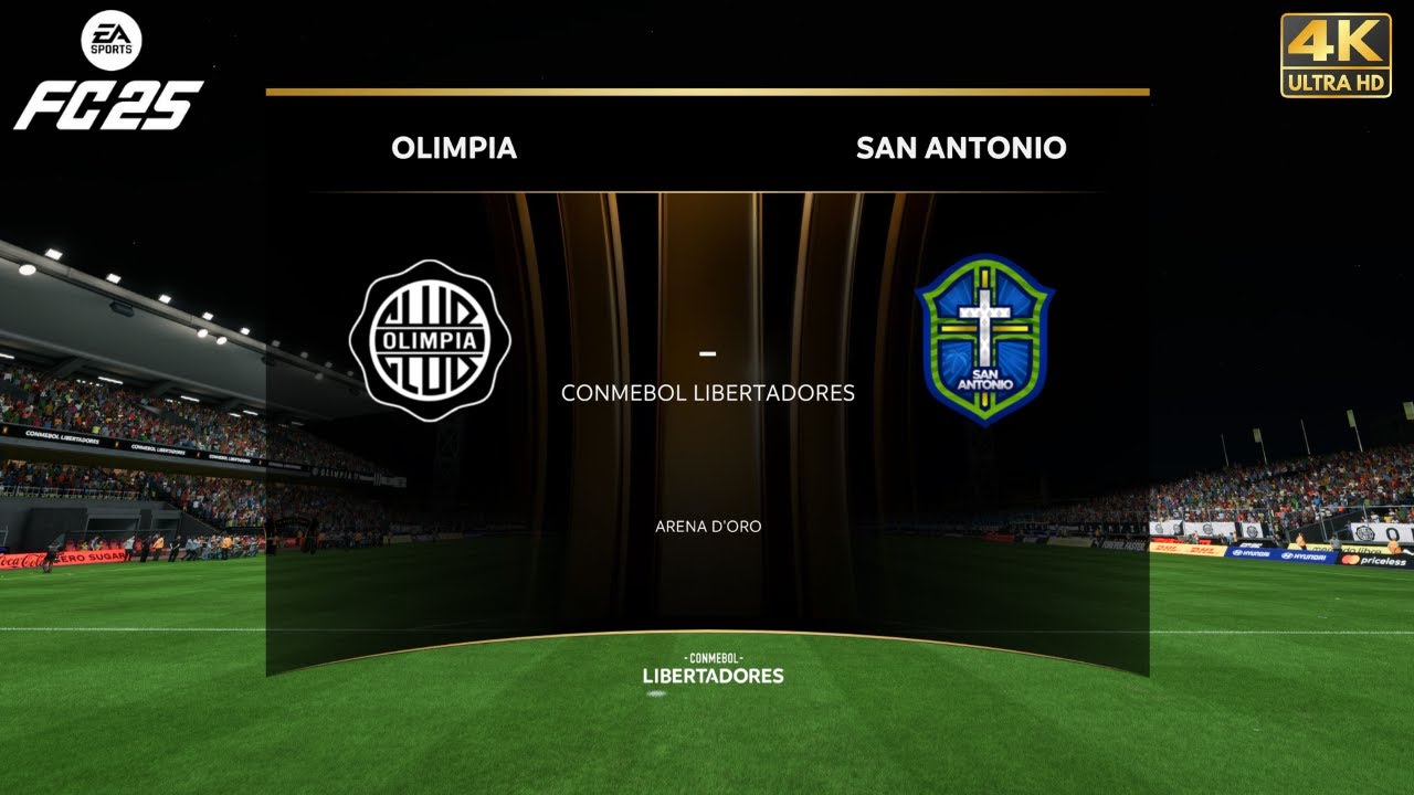 Olimpia Vs San Antonio Bulo Bulo // Copa Libertadores [FC 25 Next Gen PS5 /Series X] 4k