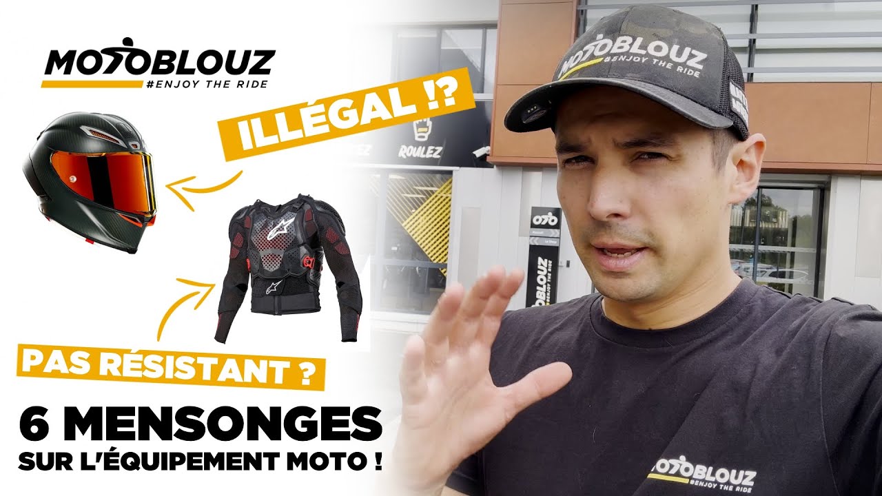 6 MENSONGES sur l'équipement moto : on débunk les CLICHÉS MOTARD !