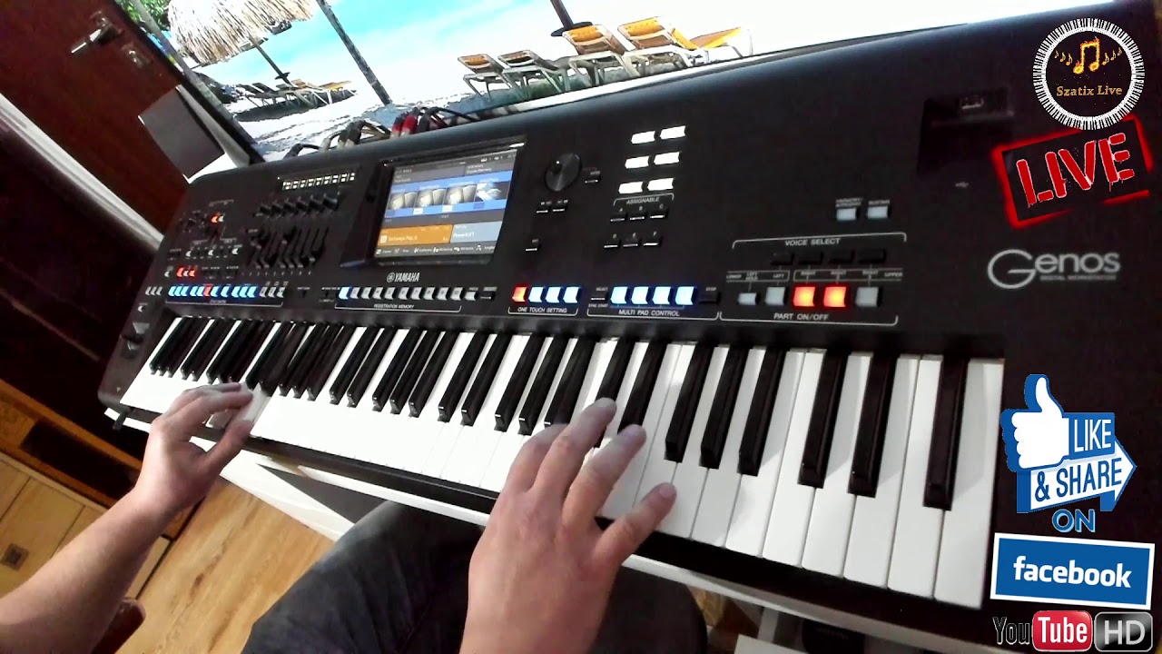 Kanikuły Música Sertaneja (Cover Szatix Live) Yamaha Genos