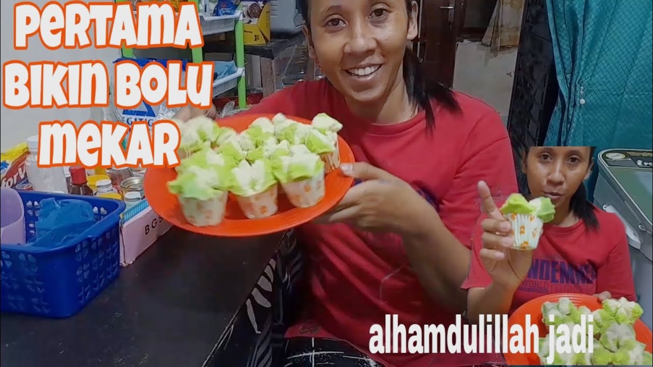 Pertama kali bikin bolu mekar‼️nuruti nyidamnya paksu