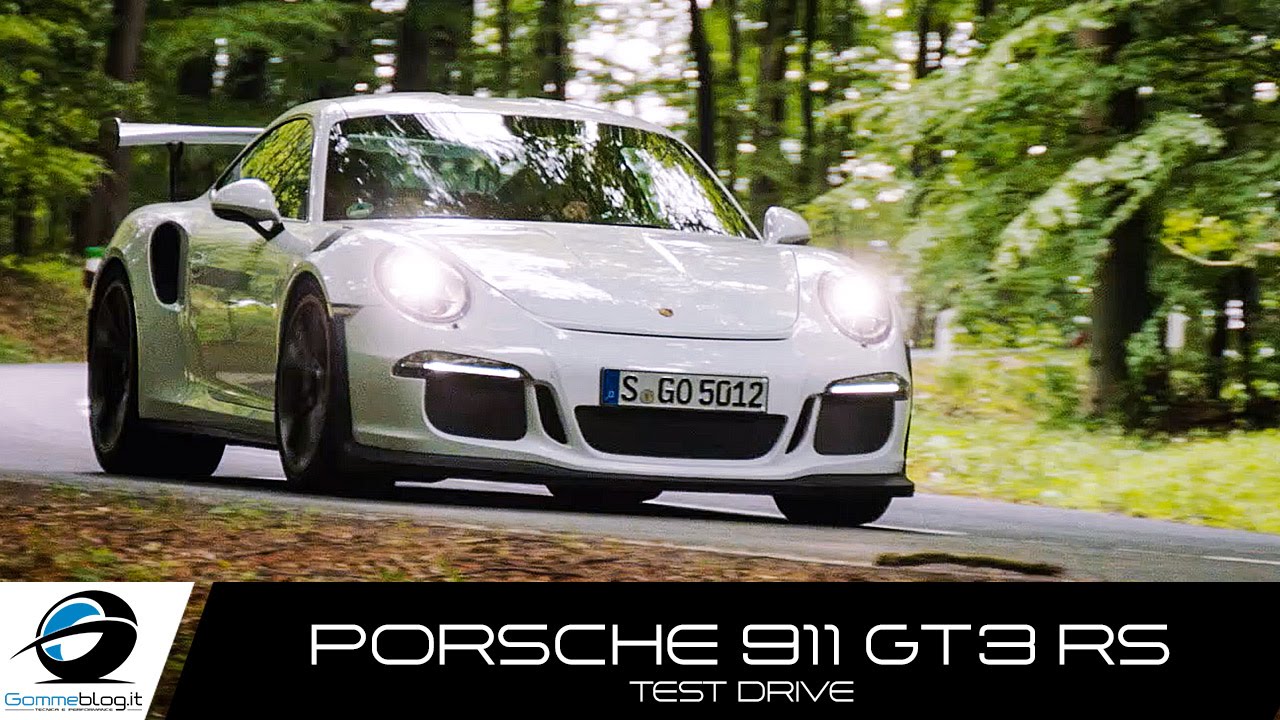Porsche 911 GT3 RS SOUND ACCELERATIONS | TEST DRIVE