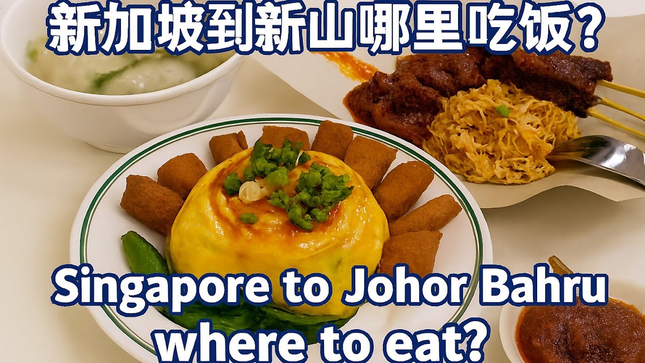 Singapore to Johor Bahru where to eat? 新加坡到新山哪里吃饭？