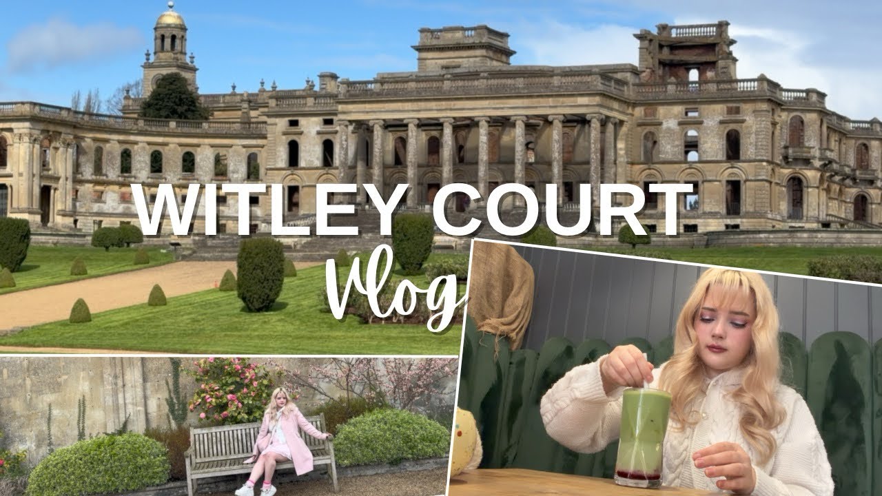 ВЛОГ ИЗ WITLEY COURT! 🌸 Исследуем скрытую жемчужину: сады и руины 🕊️✨